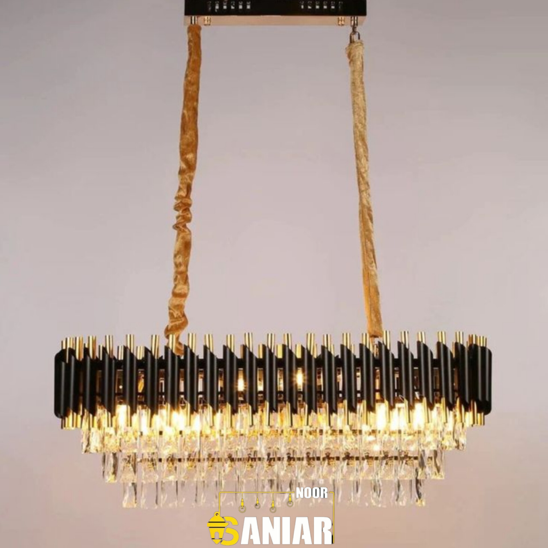 لوستر کانتری کریستالی