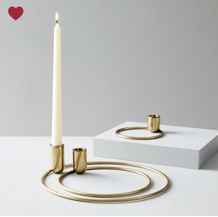 جا شمعی رومیزی فلزی | دکور مدرن و شیک برای میز پذیرایی و کنسول