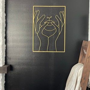تابلو دیواری فلزی لیزری دکوراتیو