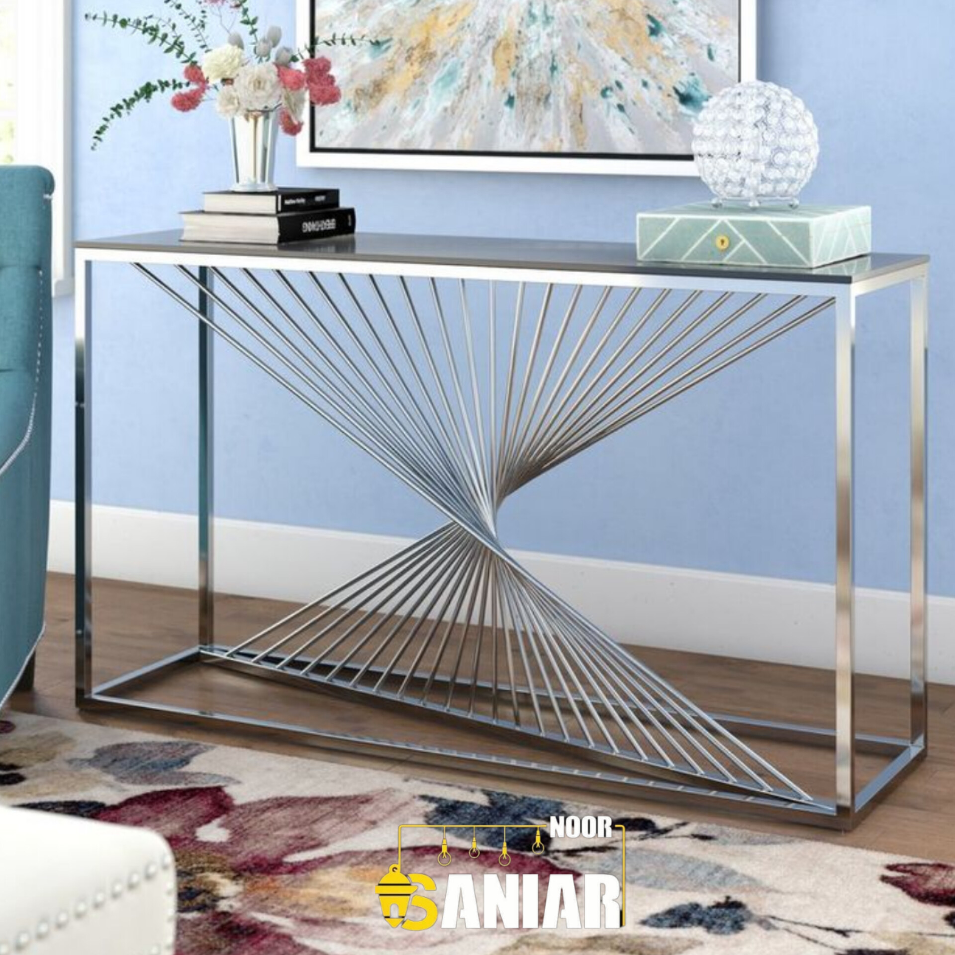 میز کنسول فلزی