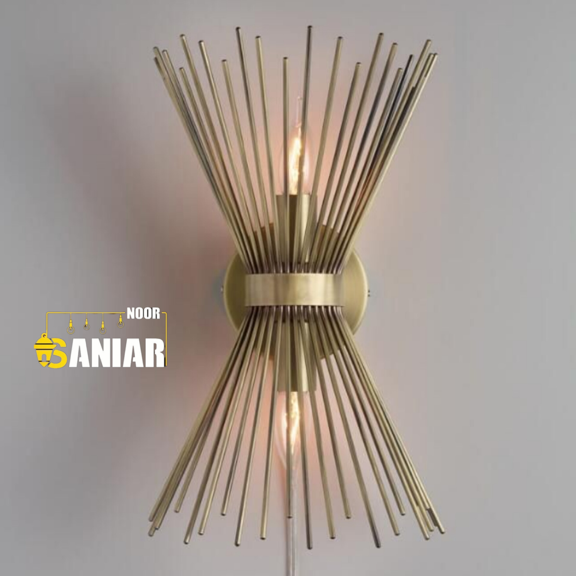 دیوارکوب فلزی (چراغ دیواری )