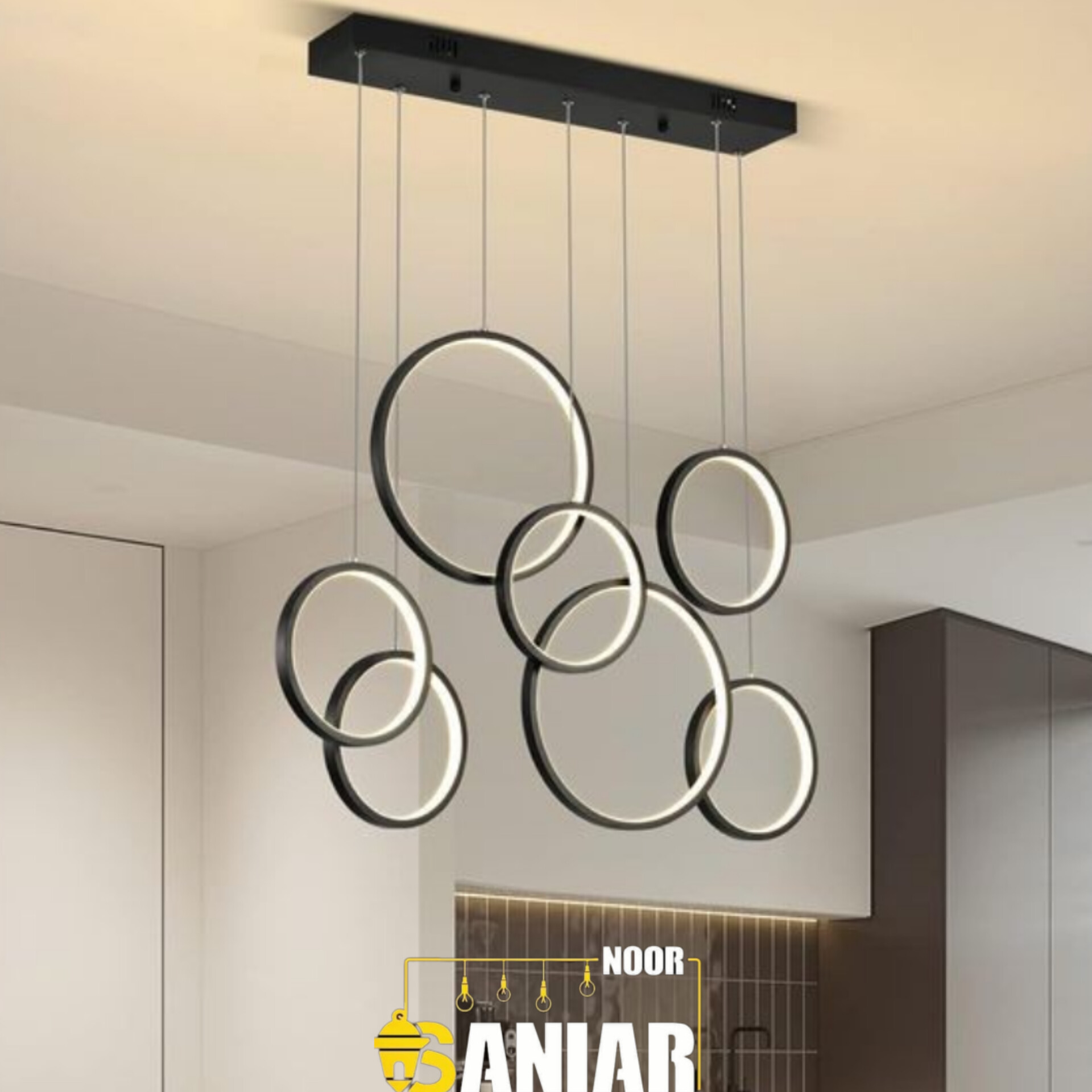 لوسترکانتری مدرن حلقه ای smd