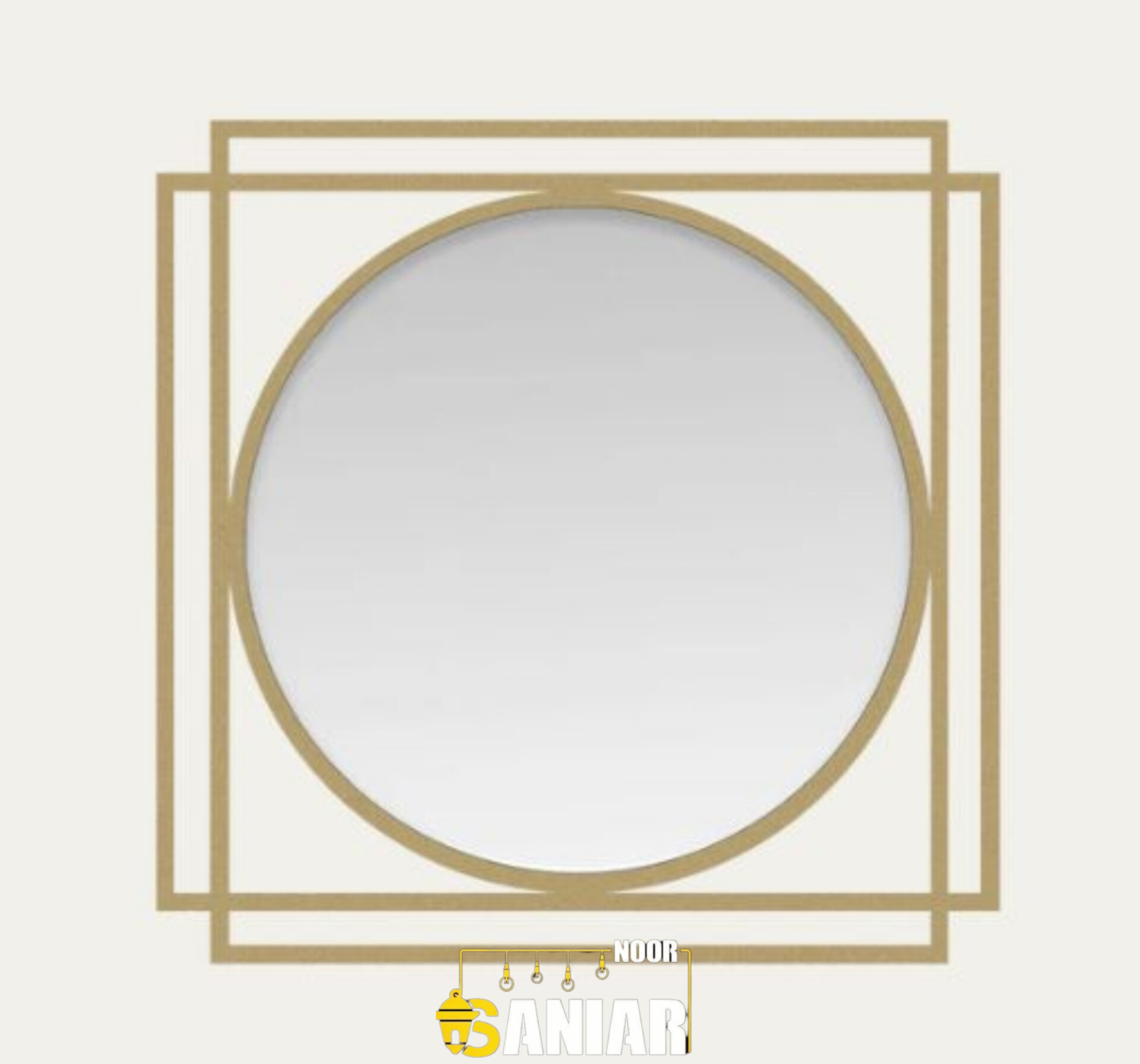 آینه  مدرن دیواری(E116)