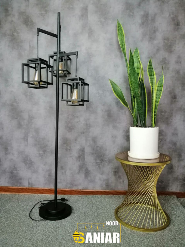 کنارسالنی-مدرن-۳-شعله-مشکی-سانیارنور