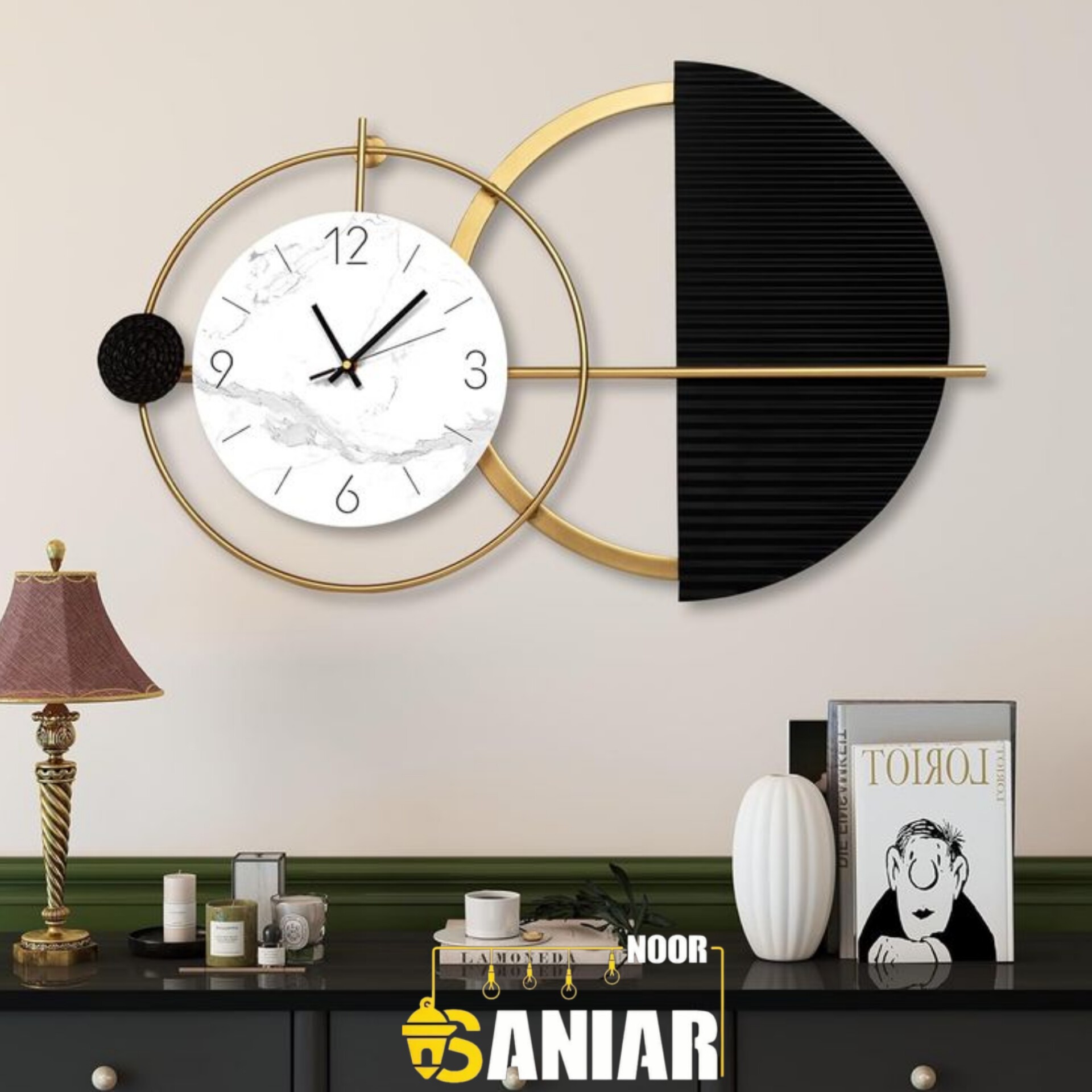 ساعت دیواری نئوکلاسیک(H55.55)