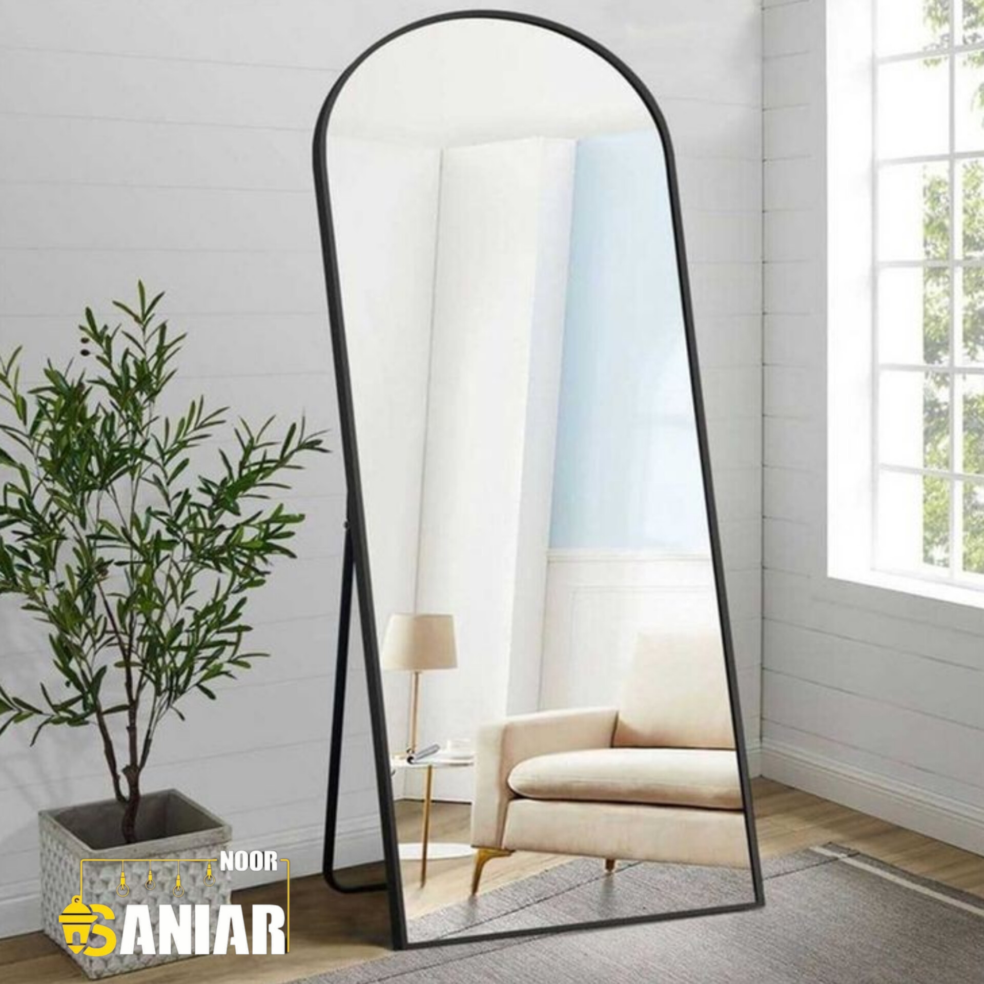 آینه قدی مدرن فلزی( Ey۲۶)