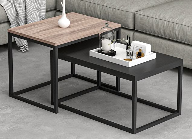میز عسلی مینیمال با رویه ی MDF(M719)