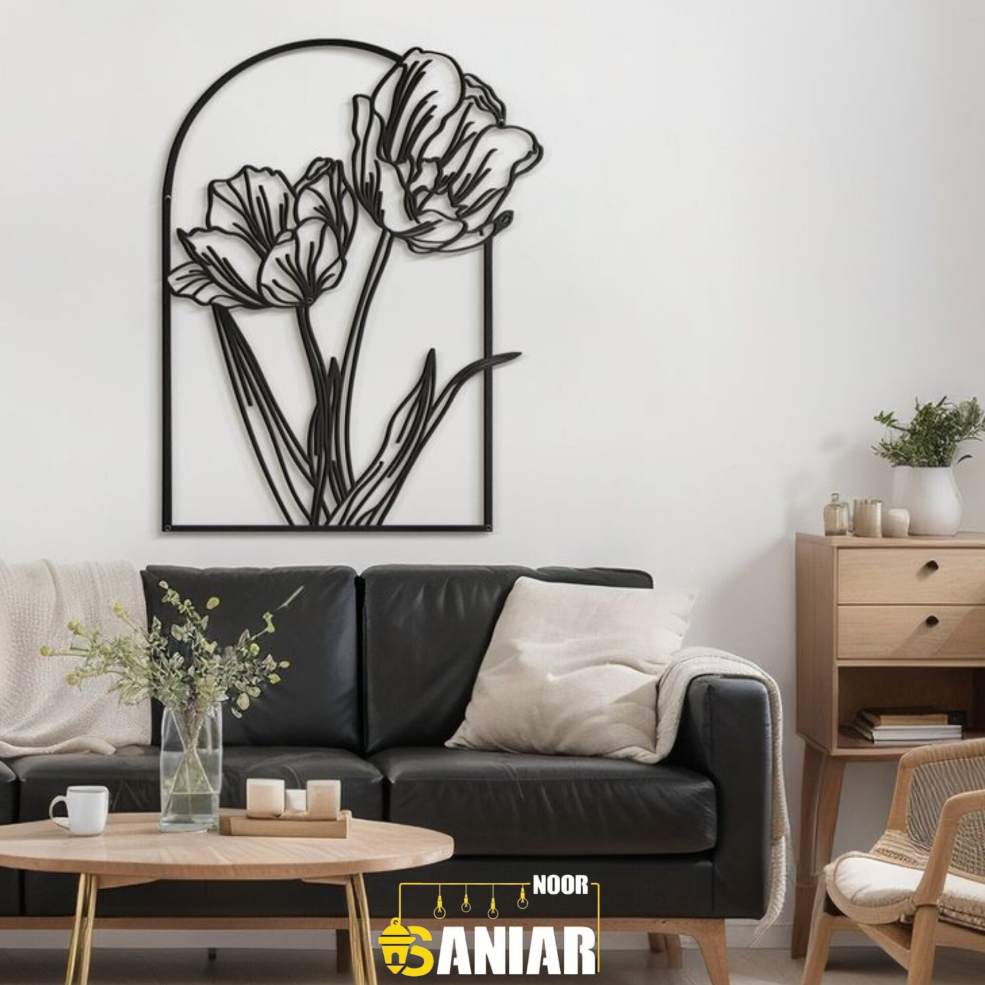 تابلو دیواری مدرن با طراحی مینیمال